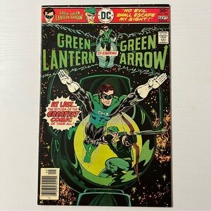 Green Lantern Green Arrow #90 Saarek 1st App (DC Comics, 1976) Key Issue FN
